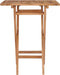 vidaXL - Tuintafel - inklapbaar - 60x60x75 - cm - massief - teakhout