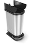 Rotho Paso pedaalemmer - afvalscheider 50L - 2x25L - BPA vrij - zilver metallic