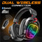 Spirit of Gamer RGB - Draadloze Gaming Headset - 7.1 Surround Geluid - Zwart