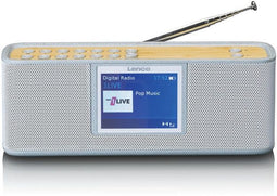 Lenco PDR-046 - DAB+ Radio - Draagbaar Bluetooth® Speaker - Grijs