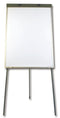 Merkloos Flipover - Magnetisch - Beschrijfbaar oppervlak 70 x 100 cm - Hoogte instelbaar tot 190 cm