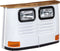 vidaXL - Dressoir - vrachtwagen - massief - mangohout - wit