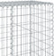 vidaXL - Schanskorf - 700x50x200 - cm - gegalvaniseerd - ijzer - zilverkleurig