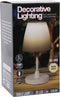 H&S Collection Tafellamp LED oplaadbaar 13x30 cm wit