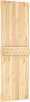 vidaXL - Schuifdeur - met - beslag - 70x210 - cm - massief - grenenhout