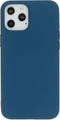 Mobiparts iPhone 12/12 Pro - Silicone Cover - Soft-touch - Blueberry Blue