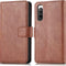 iMoshion Hoesje Geschikt voor Sony Xperia 10 IV Hoesje Met Pasjeshouder - iMoshion Luxe Bookcase - Bruin