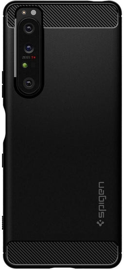 Spigen Xperia 1 III - Rugged Armor - Krasbestendig - Zwart