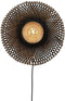 GOOD&MOJO Wandlamp Kalimantan - Bamboe - Ø44cm - Binnen Scandinavisch,Bohemian