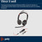 Poly Blackwire 5220 - On-Ear headset - Noise Cancelling microfoon - Zwart (1 stuk)