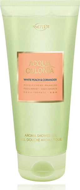 4711 - Acqua Colonia Balancing White Peach & Coriander Shower Gel - 200 ml - Dames douchegel
