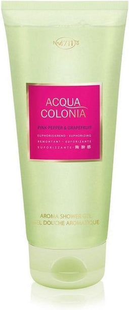 4711 - Acqua Colonia Euphoring Pinkpepper & Grapefruit Shower Gel - 200 ml - Dames douchegel