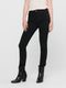 ONLY ONLFOREVER - Skinny Jeans - High Waist - Zwart - Maat L X L34