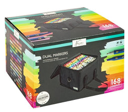 Art Sensations - holmarkers Nassau Arts duopunt set à 168 kleuren