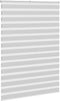 vidaXL - Zebra - rolgordijn - 155x200 - cm - stofbreedte - 150,9 - cm - lichtgrijs