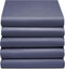 Damai - Hoeslaken - Katoen 100% - 70 x 150 cm - Hoekhoogte 20 cm - Dark blue