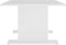 vidaXL - Salontafel - 103,5x60x40 - cm - bewerkt - hout - wit