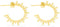 Oorbellen Dames Radiant RY000020 Roestvrij staal 2,5 cm