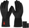 Saaf Light - Verwarmde Handschoenen - 3 standen - Water- en Windafstotend - Zwart