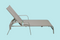 Wakefield Hanoi - Ligbed - Verstelbare rugleuning - Taupe 167 cm