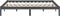 vidaXL - Bedframe - massief grenenhout - 200x200 cm - grijs