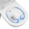 vidaXL - Hangend - toilet - randloos - met - verborgen - stortbak - keramiek - wit
