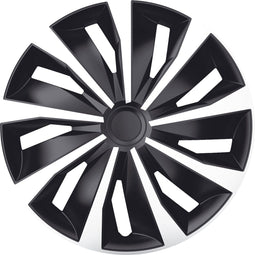 Gorecki Wieldoppenset - 13 Inch - Slagvast ABS - Zilver (4 stuks)