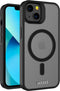 Accezz iPhone 13 - Rugged Frosted Backcover - MagSafe - Zwart