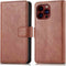 iMoshion Hoesje Geschikt voor iPhone 15 Pro Max Hoesje Met Pasjeshouder - iMoshion Luxe Bookcase - Bruin