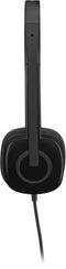 Logitech H151 - Stereo Headset - Ruisonderdrukkende microfoon - Zwart