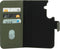 Mobiparts - Leather 2 in 1 Wallet Case - Uitneembare backcover en ruimte voor pasjes - Groen
