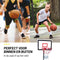 Dunlop Basketbalset Junior - Verstelbaar 165-205 cm - Standaard met bal en pomp