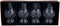 Whiskyglazen Cut 4 stuks - Geschenkverpakking - Loodkristal - Glencairn Crystal Scotland