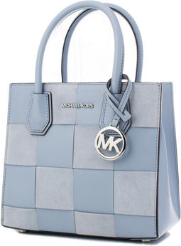 Handtas Dames Michael Kors 35S2SM9M6S-PALE-BLU-MLT Blauw (22 x 19 x 10 cm)