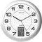 Unilux Attraction Instinct - Klok - Rond - Aluminium - Ø31 cm - Zilver