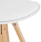 Alterego Mini Tatami - Witte Barkruk - 42x42x85cm