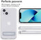 iMoshion Hoesje Geschikt voor iPhone 13 Mini Hoesje - iMoshion Stand Backcover - Transparant