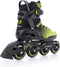 Tempish Wox 84 - Skeelers - 84mm wielen - Zwart Groen - Maat 38