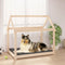 vidaXL - Hondenmand - 101x70x90 - cm - massief - grenenhout