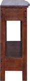 vidaXL - Wandtafel - 120x30x75 - cm - massief - mahoniehout - klassiek - bruin