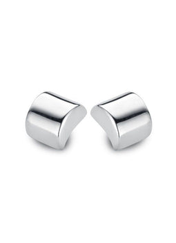 Casa Jewelry Oorknoppen Finch - Zilver - Luxueuze oorstekers