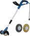 CFH EFB-675 - Electrische Voegenborstel - 2 gratis borstels - telescopische steel (95-123 cm)
