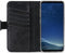 Samsung Galaxy S8 - Bookcase - Echt Leer - Deep Black