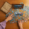 UNIDRAGON Houten Puzzel Voor Volwassenen Woosaic - Glinsterende Schildpad - 1000 stukjes - 60x44 cm