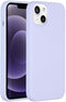 Accezz Liquid Silicone Backcover - iPhone 13 - Schokabsorberend - Paars