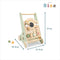 PolarB Houten Loopwagen - Baby Walker met speelfunctie - Opbergruimte - Groen (12+ mnd)