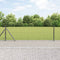 vidaXL - Hekpalen - met - basisplaten - 13 - stuks - Ø32mm - 70cm - Gegalvaniseerd - staal