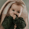 Snoozebaby Speenkoord - Fopspeenkoord Biologisch Katoen - Zachte Knopen - Beige Desert Sand
