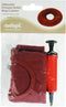 Aidapt - zitring - opblaasbaar aambeienkussen - 39 cm - rood (2 stuks)