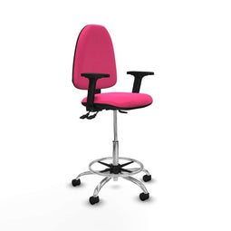 Piqueras y Crespo B2D05RN - Bureaustoel - Hoogteverstelbaar met armleuning - Roze